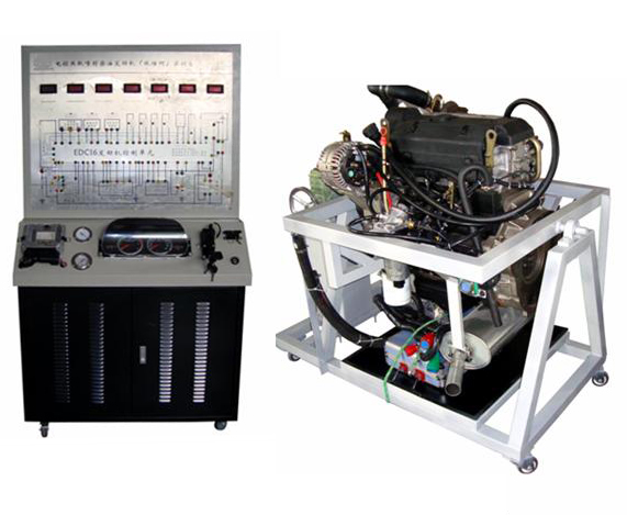 依維柯電控柴油發(fā)動機拆裝運行實訓臺（索菲姆8143）