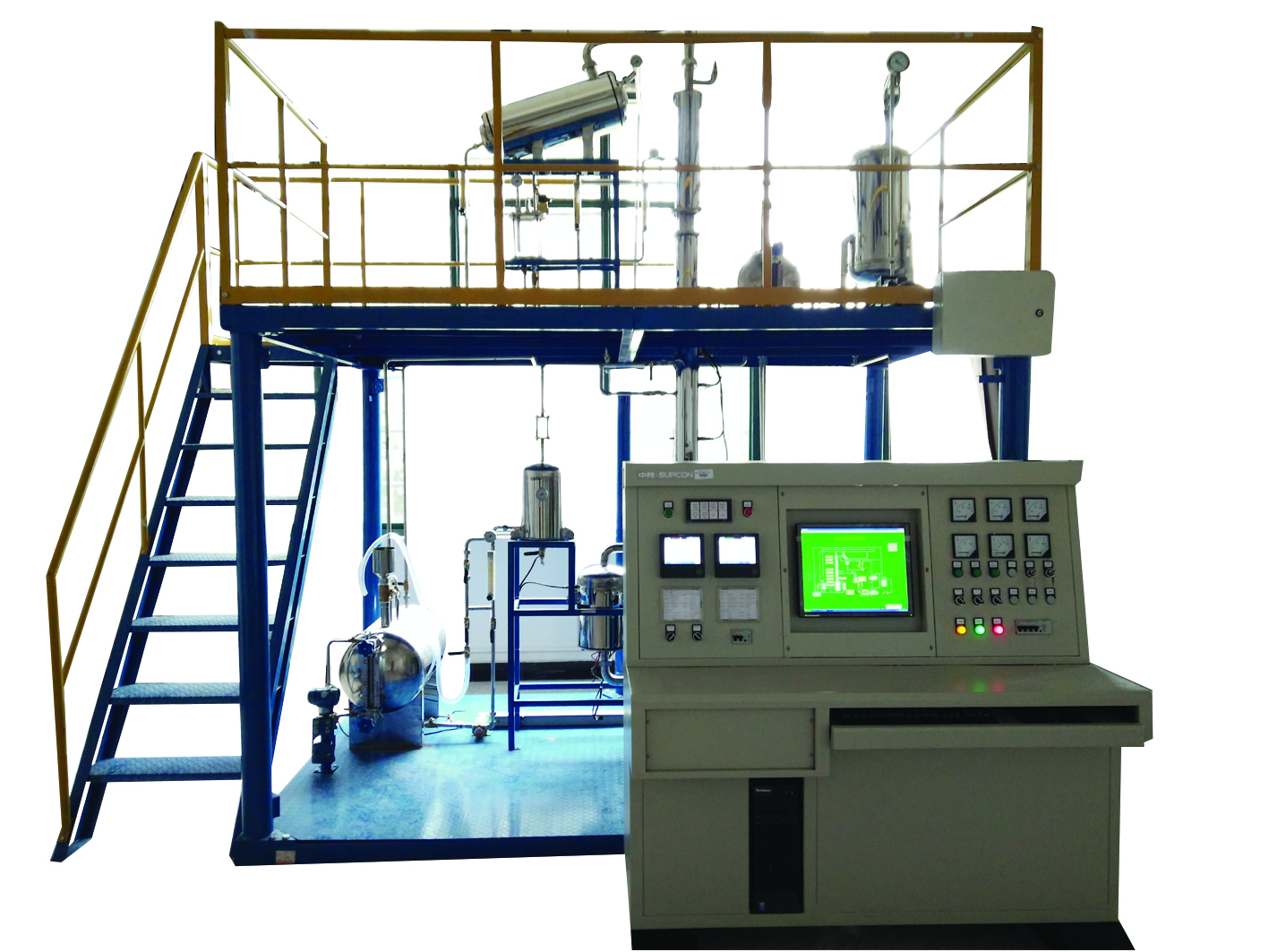 過程控制精餾操作實訓裝置