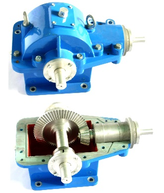 單級圓錐齒輪減速器?