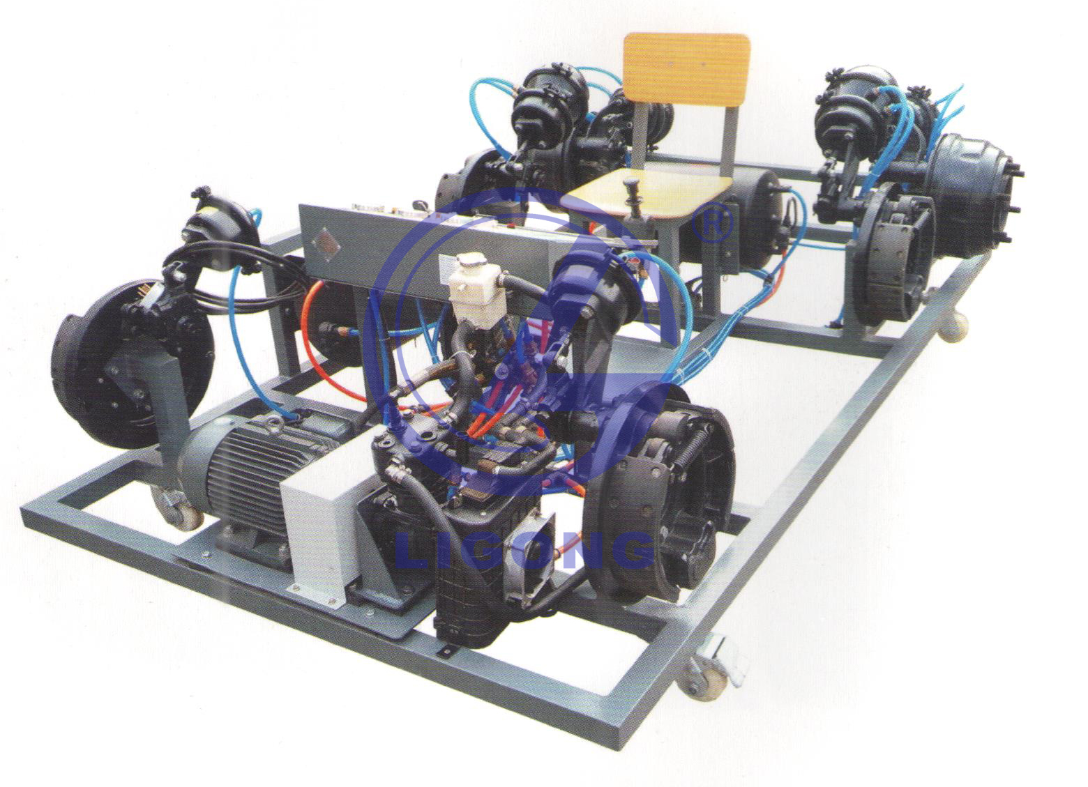 消防特種車輛氣壓制動系統(tǒng)訓(xùn)練平臺