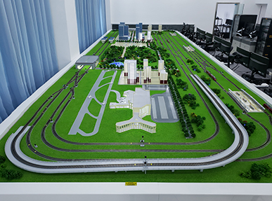 軌道交通實(shí)物沙盤(pán)模型