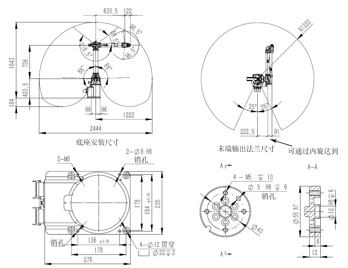 工業(yè)機(jī)器人參數(shù)圖