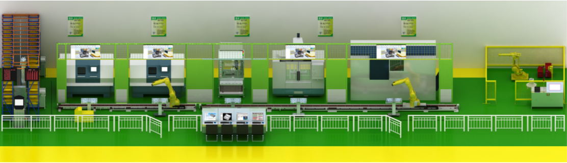 LGJ-SJ15智能機(jī)器人個(gè)性化定制多智能體生產(chǎn)線