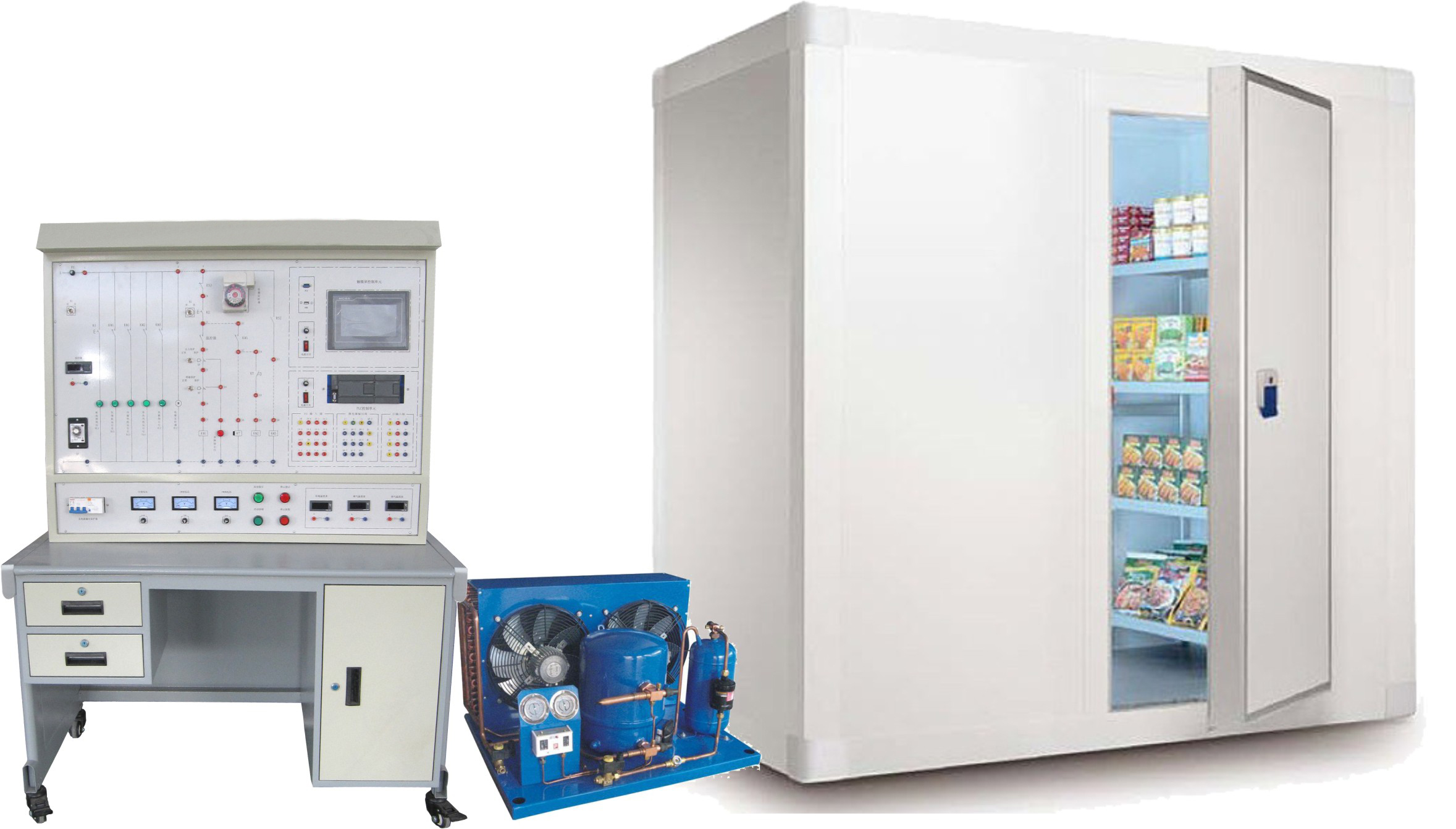 冷庫(kù)安裝實(shí)訓(xùn)裝置