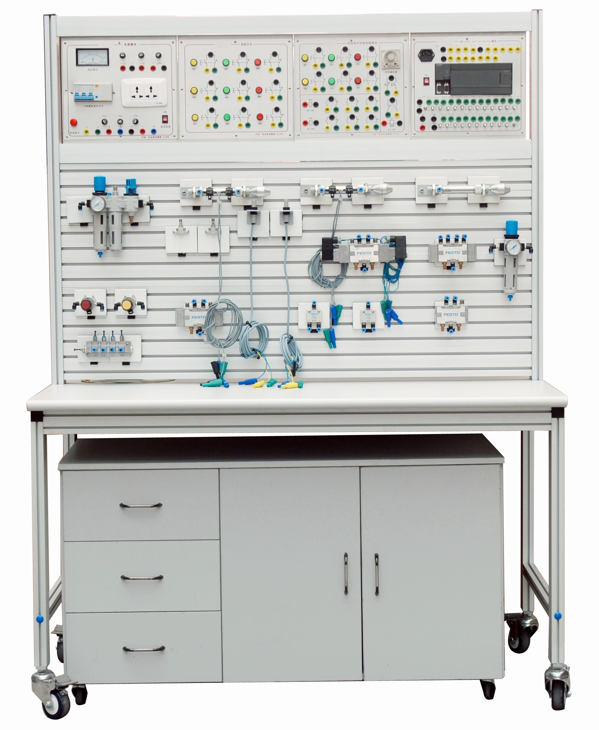 雙面氣動綜合實訓(xùn)臺