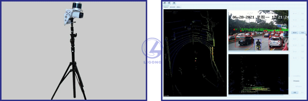 便攜式激光雷達(dá)全息路口感知系統(tǒng)